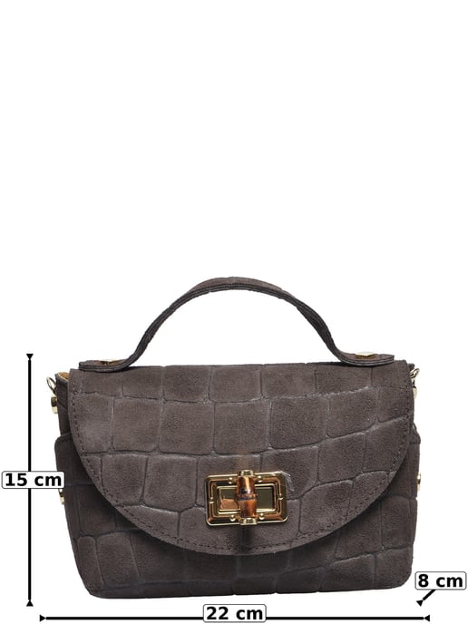 Roberta M Bicolor Bolso de cuero - Image 5