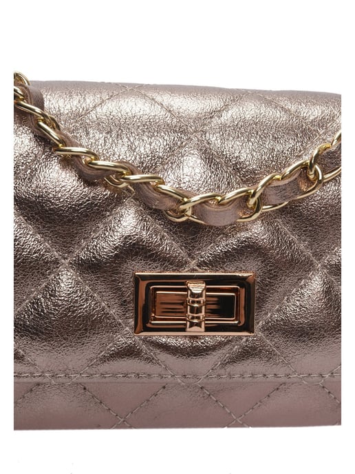 Luisa Vannini Bronce Bolso de cuero - Image 3