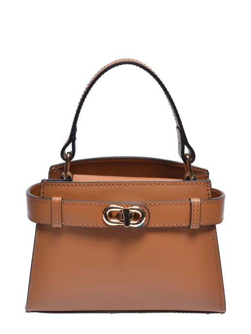 Anna Luchini Brown Bolso de cuero - Image 1