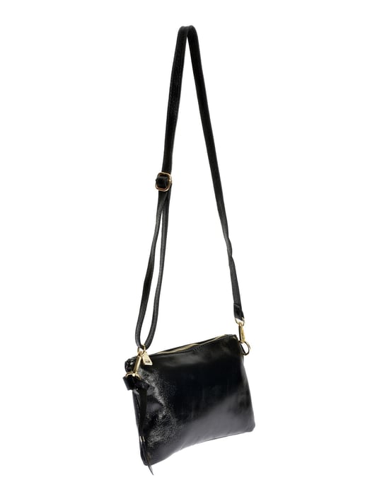 Anna Luchini Negro Bolso de cuero - Image 2