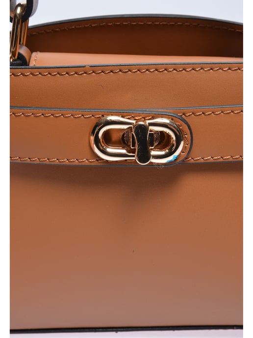 Anna Luchini Brown Bolso de cuero - Image 3