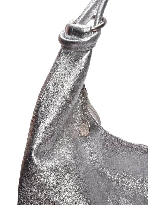 Anna Luchini Plata Bolso de cuero - Image 3