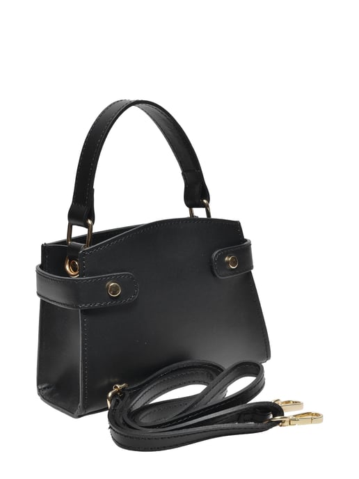 Anna Luchini Negro Bolso de cuero - Image 2