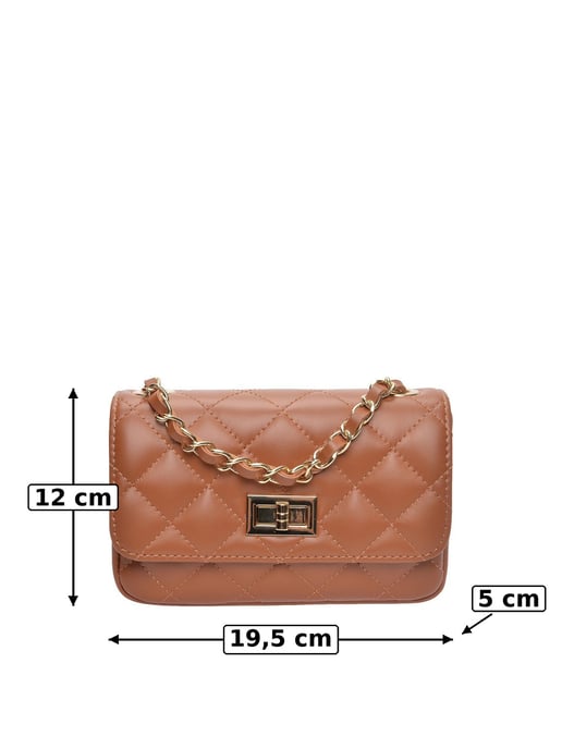Luisa Vannini Brown Bolso de cuero - Image 6