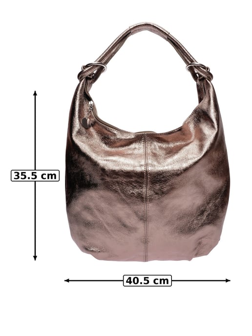 Anna Luchini Bronce Bolso de cuero - Image 4