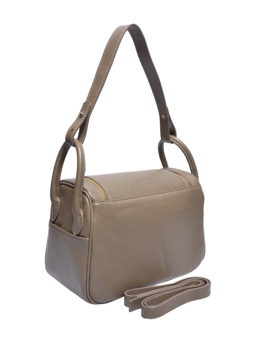 Luisa Vannini Beige Bolso de cuero - Image 2