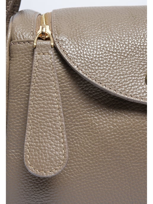Luisa Vannini Beige Bolso de cuero - Image 3