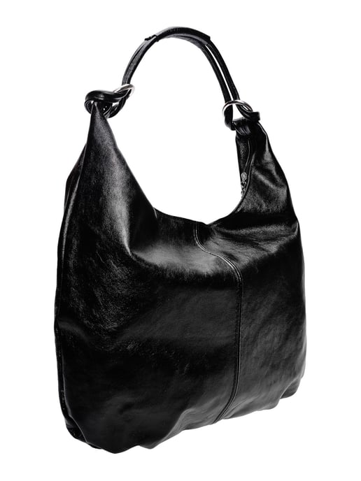 Anna Luchini Negro Bolso de cuero - Image 2