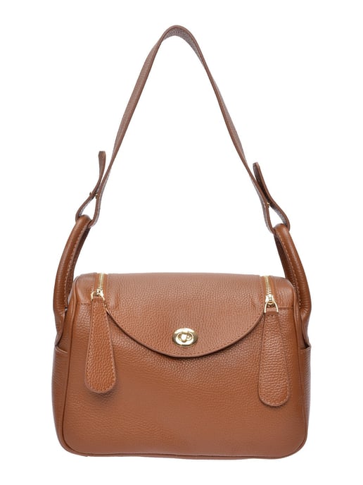 Luisa Vannini Brown Bolso de cuero - Image 1
