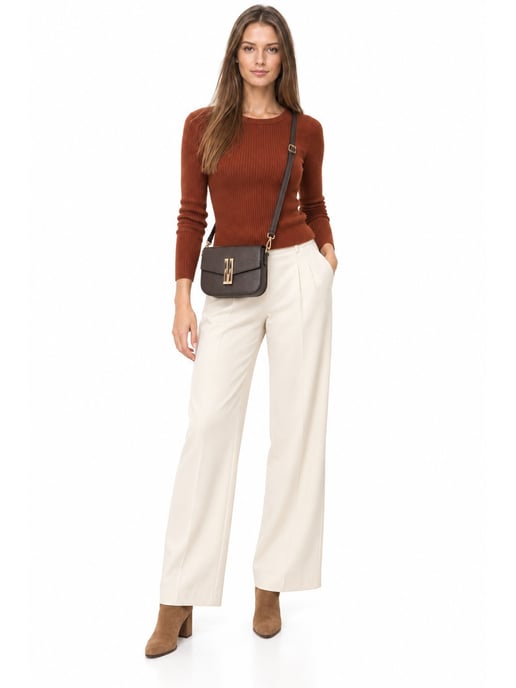 Anna Luchini Granate Bolso de cuero - Image 6