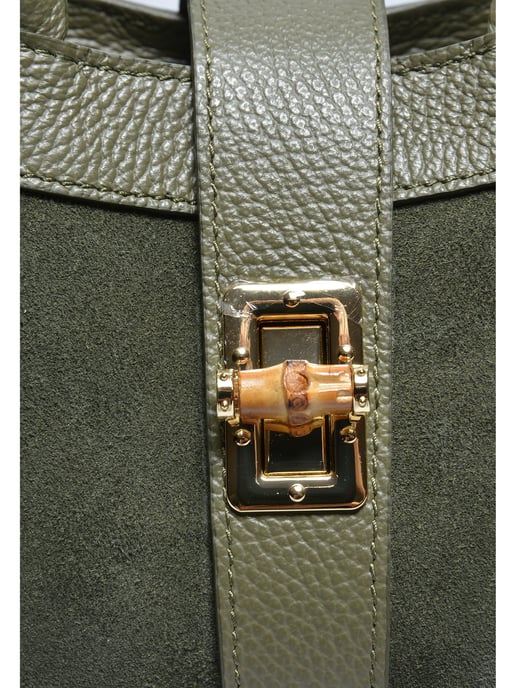 Isabella Rhea Verde Bolso de cuero - Image 3