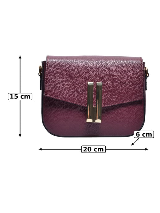 Anna Luchini Vino Bolso de cuero - Image 5