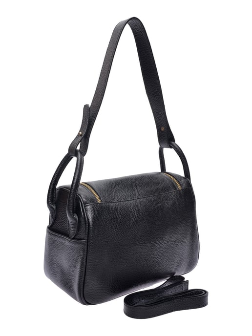 Luisa Vannini Negro Bolso de cuero - Image 2