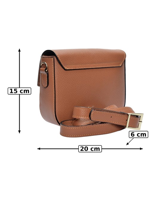 Anna Luchini Brown Bolso de cuero - Image 5