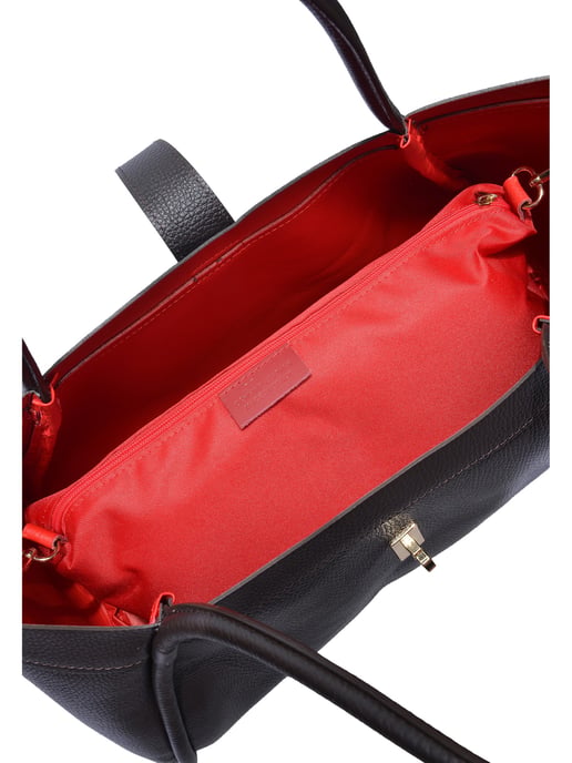Luisa Vannini Granate Bolso de cuero - Image 4