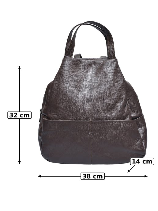Anna Luchini Granate Bolso de cuero - Image 5