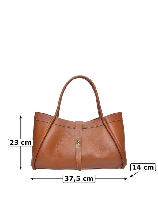 Luisa Vannini Brown Bolso de cuero - Image 6