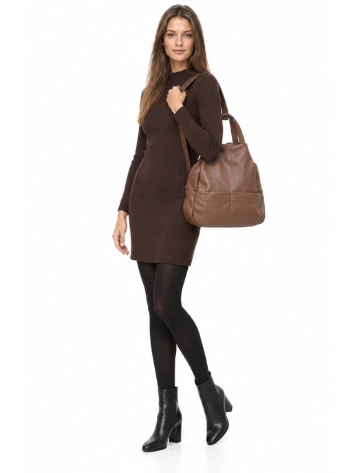 Anna Luchini Granate Bolso de cuero - Image 6