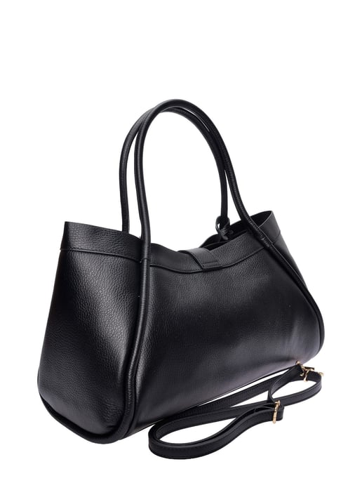 Luisa Vannini Negro Bolso de cuero - Image 2