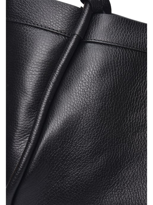Luisa Vannini Negro Bolso de cuero - Image 3