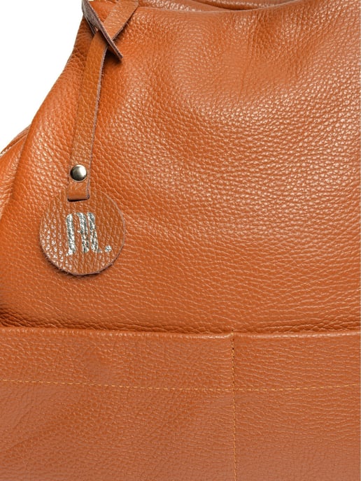 Anna Luchini Brown Bolso de cuero - Image 3