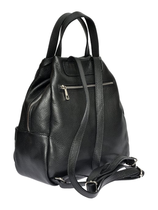 Anna Luchini Negro Bolso de cuero - Image 2
