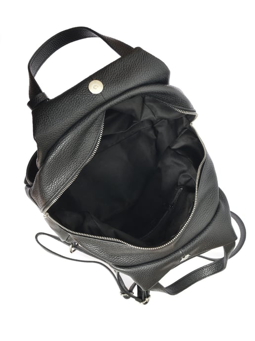 Anna Luchini Negro Bolso de cuero - Image 4