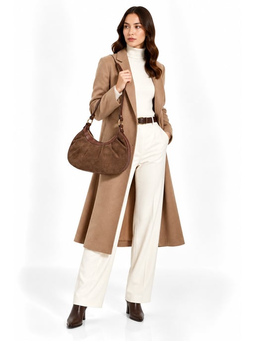 Roberta M COGNAC Bolso de cuero - Image 6