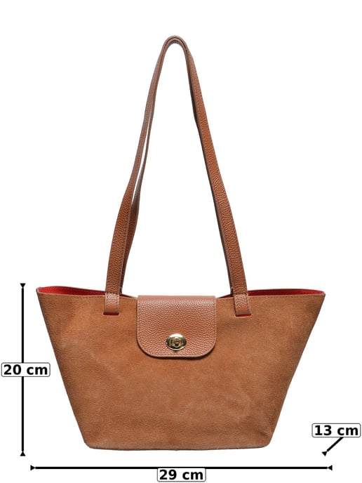 Roberta M COGNAC Bolso de cuero - Image 5