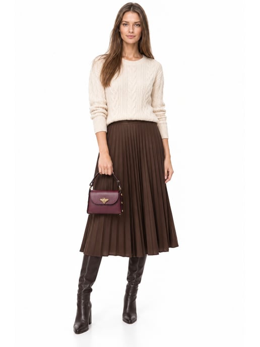 Anna Luchini Vino Bolso de cuero - Image 6