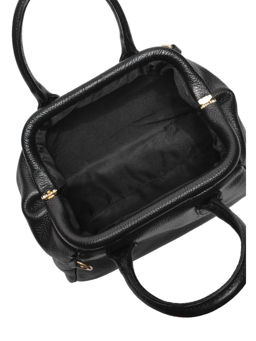 Isabella Rhea Negro Bolso de cuero - Image 4