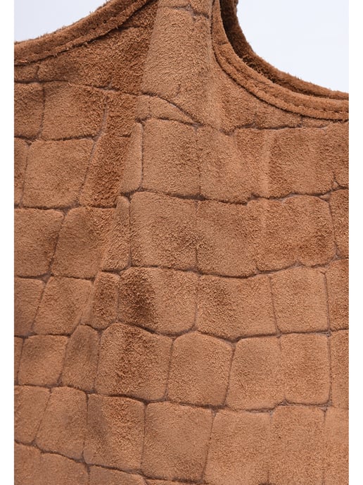Anna Luchini Brown Bolso de cuero - Image 3