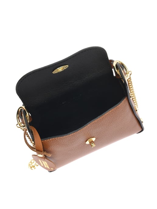 Anna Luchini Brown Bolso de cuero - Image 4