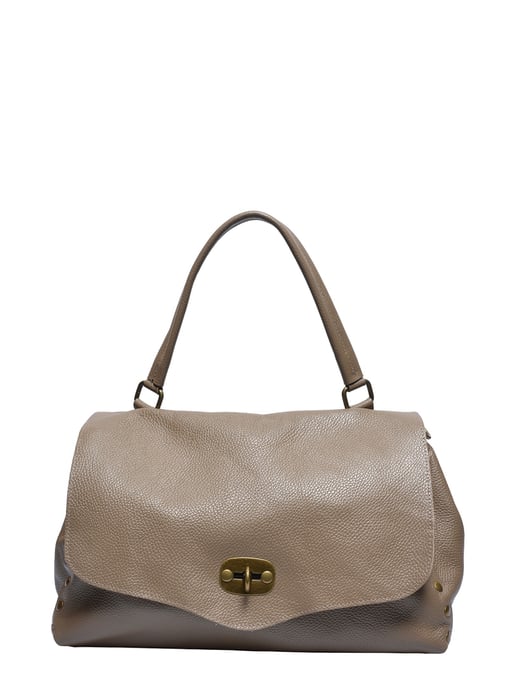 Anna Luchini Beige Bolso de cuero - Image 1