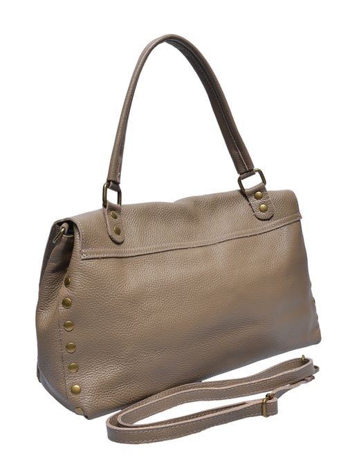 Anna Luchini Beige Bolso de cuero - Image 2
