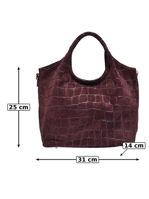 Anna Luchini Vino Bolso de cuero - Image 5