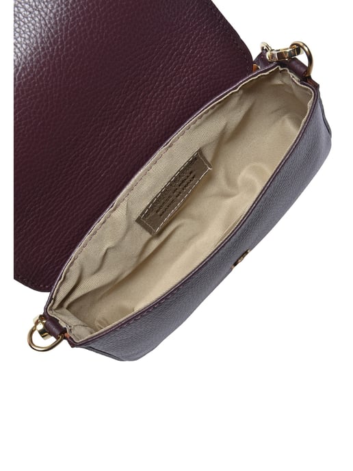 Roberta M Borgoña Bolso de cuero - Image 4