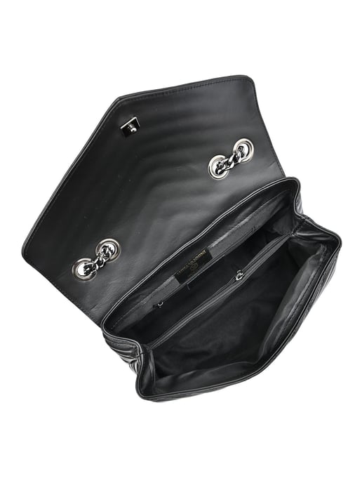 Luisa Vannini NEGRO Bolso de cuero - Image 4
