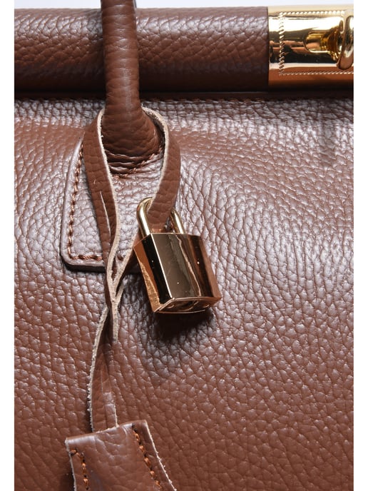Anna Luchini Granate Bolso de cuero - Image 3