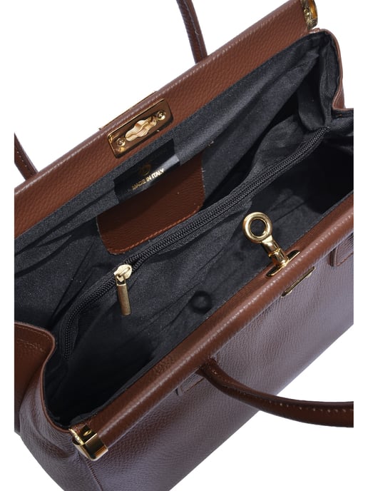 Anna Luchini Granate Bolso de cuero - Image 4