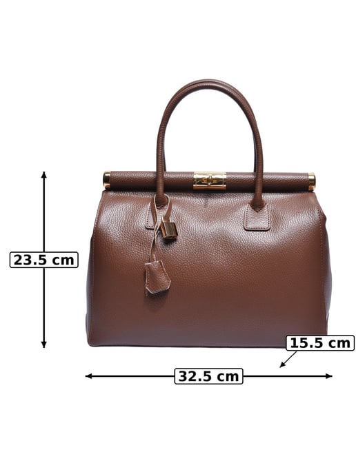 Anna Luchini Granate Bolso de cuero - Image 5