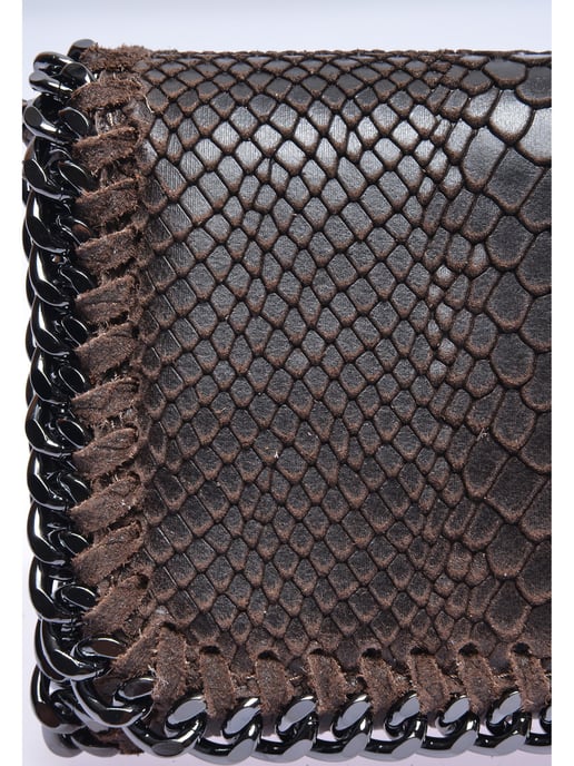 Luisa Vannini Bicolor Bolso de cuero - Image 3