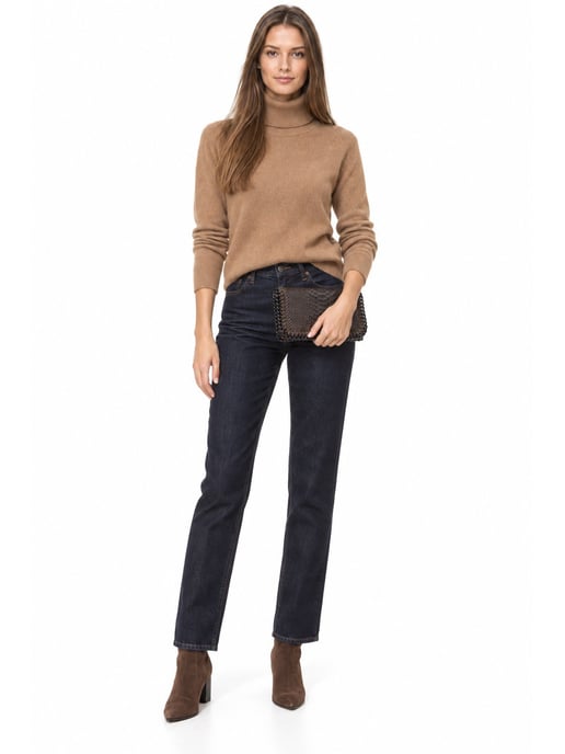 Luisa Vannini Bicolor Bolso de cuero - Image 6