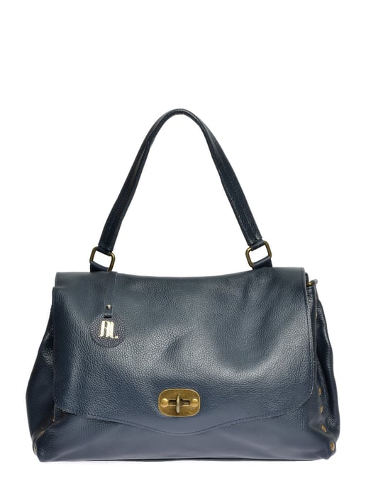 Anna Luchini Azul Bolso de cuero - Image 1