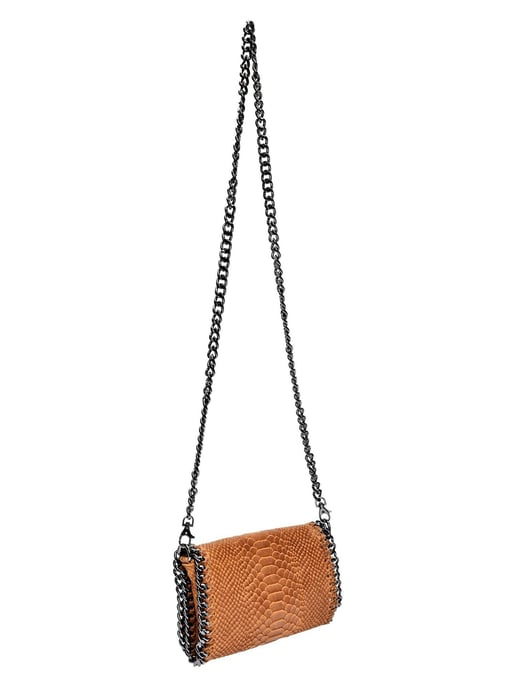 Luisa Vannini COGNAC Bolso de cuero - Image 2
