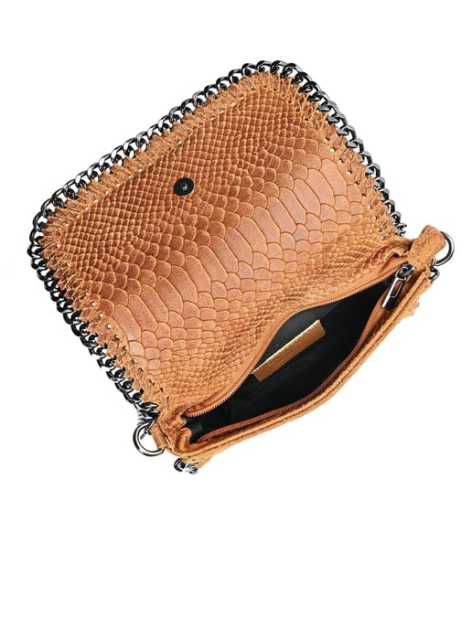 Luisa Vannini COGNAC Bolso de cuero - Image 4