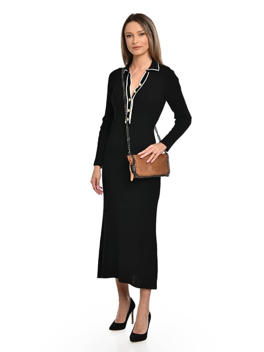 Luisa Vannini COGNAC Bolso de cuero - Image 5