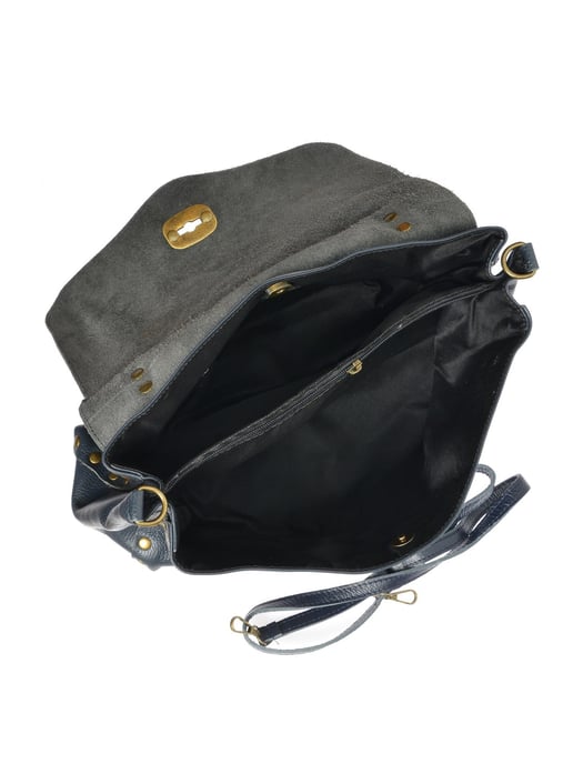 Anna Luchini Azul Bolso de cuero - Image 4