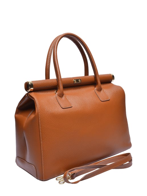 Anna Luchini Brown Bolso de cuero - Image 2