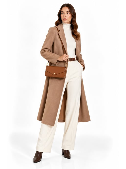 Roberta M COGNAC Bolso de cuero - Image 6